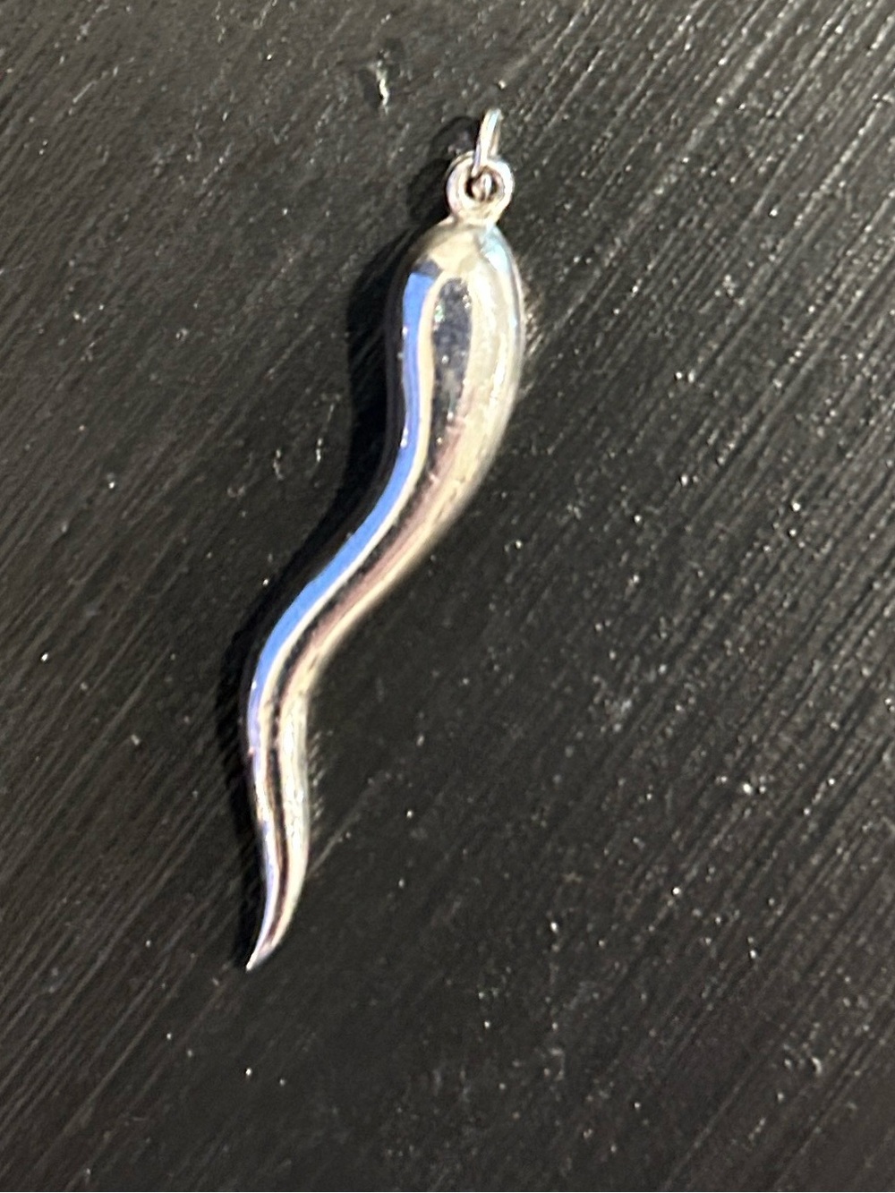 Sterling Silver Italian Horn